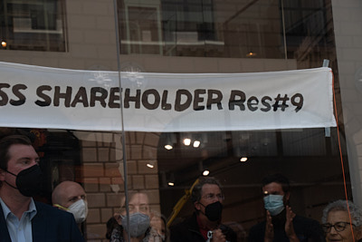 Climate Activists Occupy Wells Fargo Global Headquarters:April 25, 2022